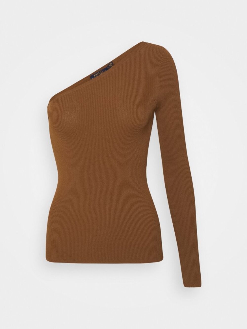 Polo Ralph Lauren One Shoulder Rib Knit Top